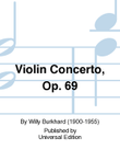 Violin Concerto, Op. 69