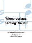 Wienerverlags Katalog: Sauer/