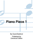 Piano Piece 1