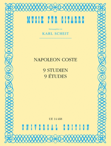 Studies, 9, Guitar, Scheit