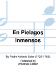 En Pielagos Inmensos
