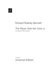 Music That Her Echo Is, Voice