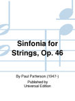 Sinfonia for Strings, Op. 46