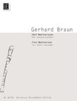 Meditations, 5, Tenor Recorder