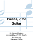 Pieces, 7 For Guitar