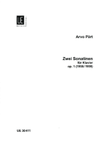 Sonatas for Piano, 2, Op. 1