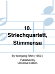 String Quartet No. 10