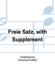 Neue Musikalische Theorien und Phantasien III: Der freie Satz