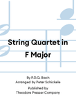 String Quartet in F Major