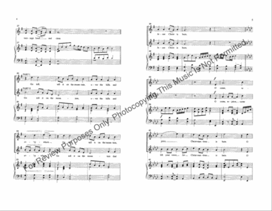 Christmas Joy Christmas Joy 2-Part scores gallery preview page 3