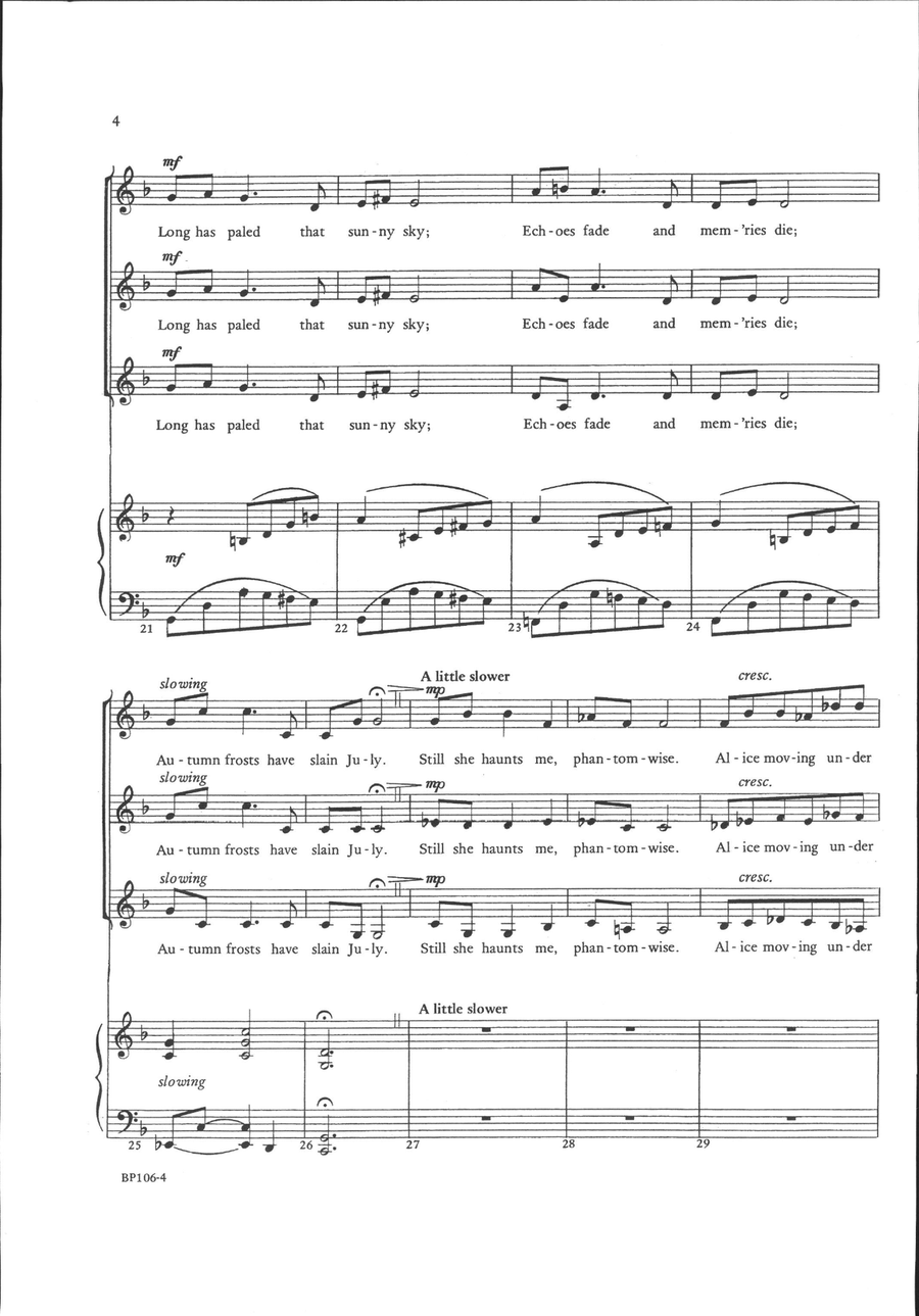 Acrostic for Alice (SSA) Acrostic for Alice (SSA) SSA scores gallery preview page 4