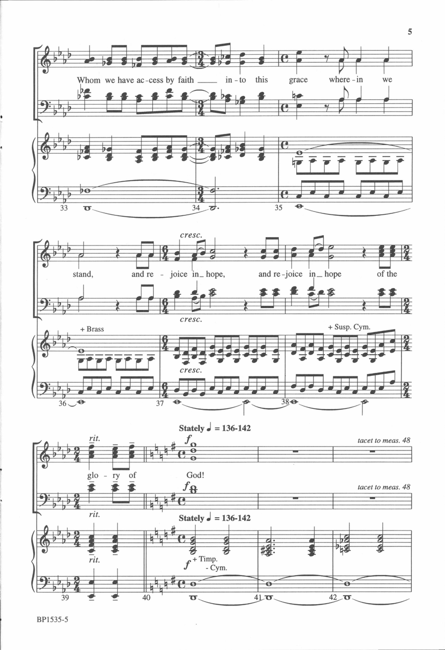 And Can It Be - Courtney And Can It Be - Courtney 4-Part scores gallery preview page 5