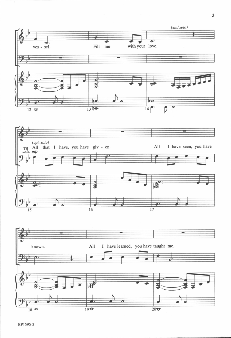 Great Is the Lord Great Is the Lord 4-Part scores gallery preview page 3