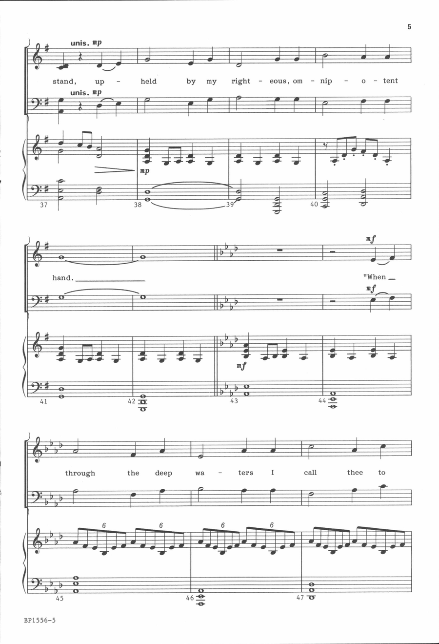 How Firm a Foundation How Firm a Foundation 4-Part scores gallery preview page 5