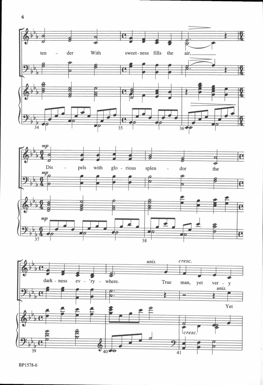 Lo, How a Rose - Govenor Lo, How a Rose - Govenor 4-Part scores gallery preview page 5