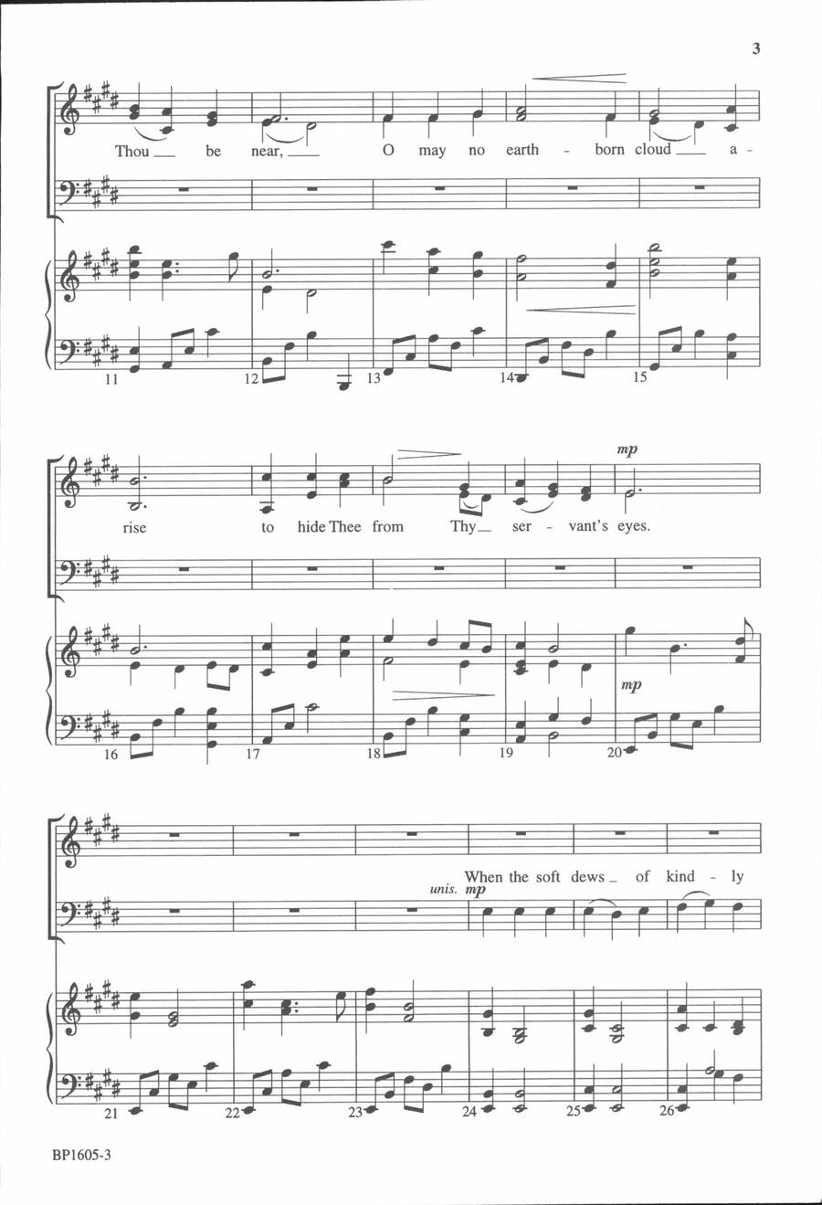 Sun of My Soul - Forrest Sun of My Soul - Forrest 4-Part scores gallery preview page 3