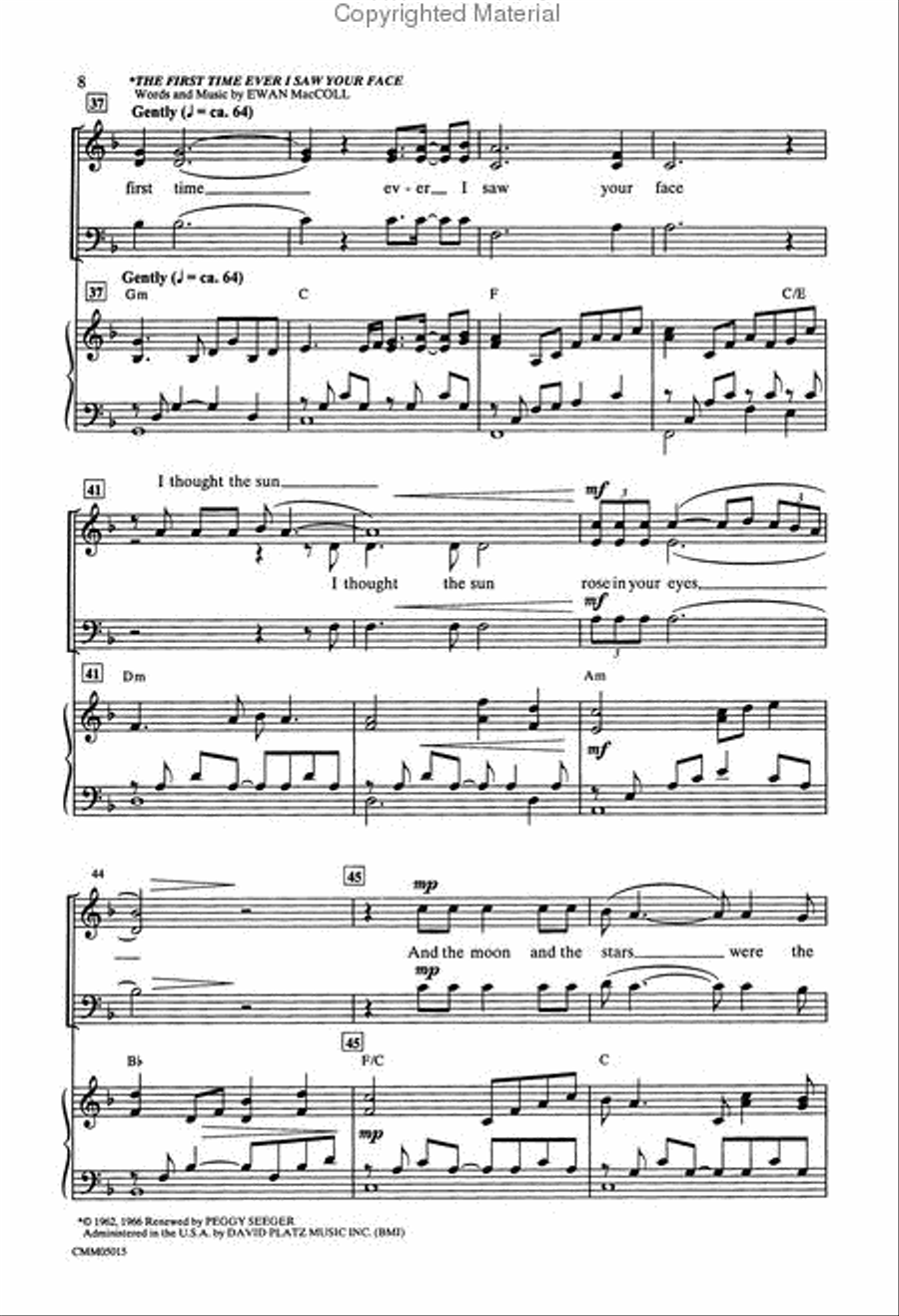 Miracle of Celine Dion (A Medley from the Album Miracle) 2-Part scores gallery preview page 3