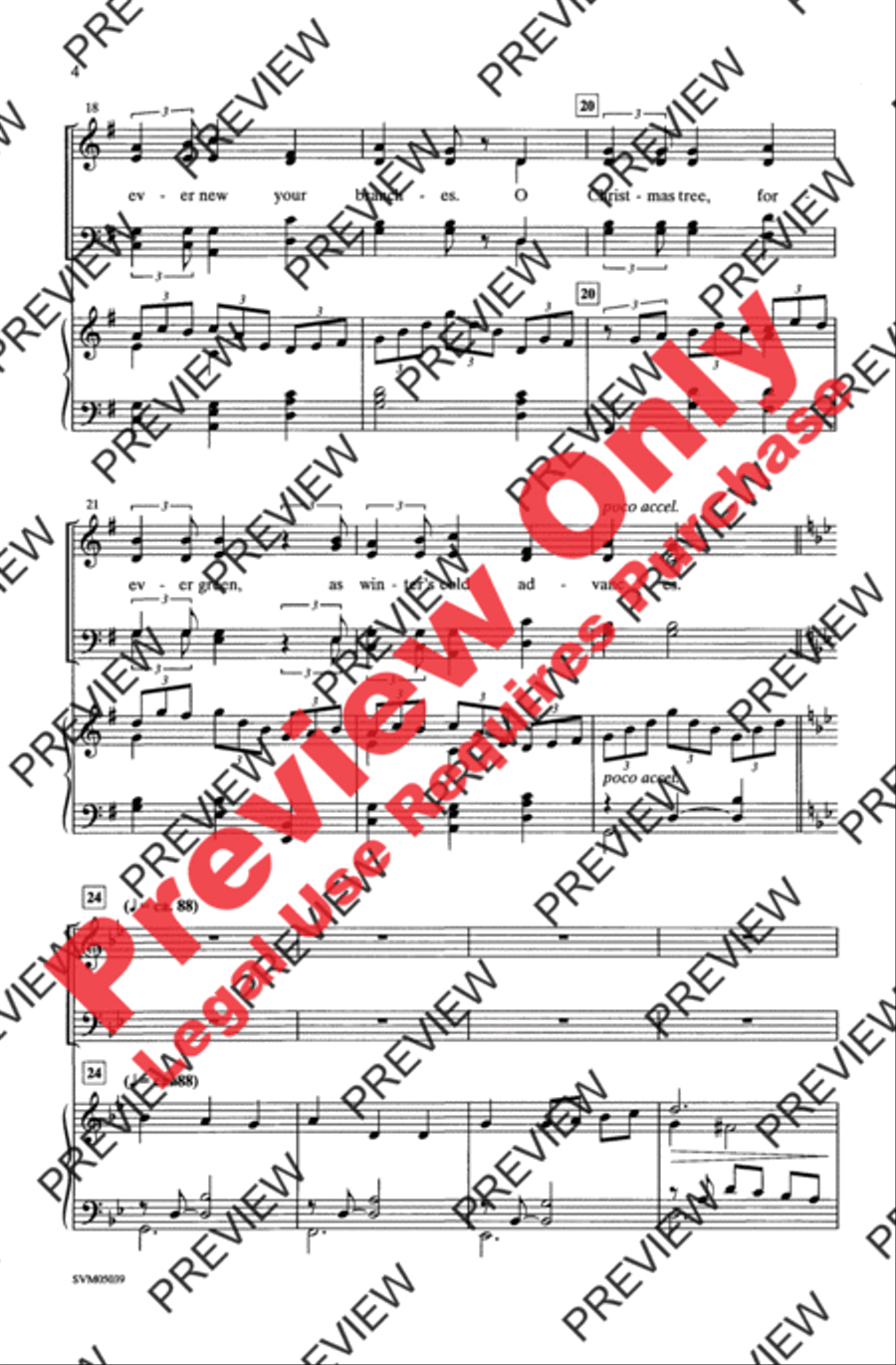 Christmas Goes Baroque Christmas Goes Baroque 4-Part scores gallery preview page 4
