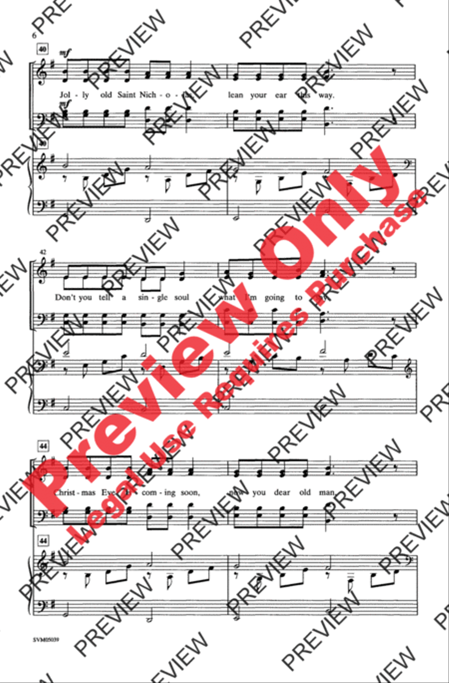 Christmas Goes Baroque Christmas Goes Baroque 4-Part scores gallery preview page 6
