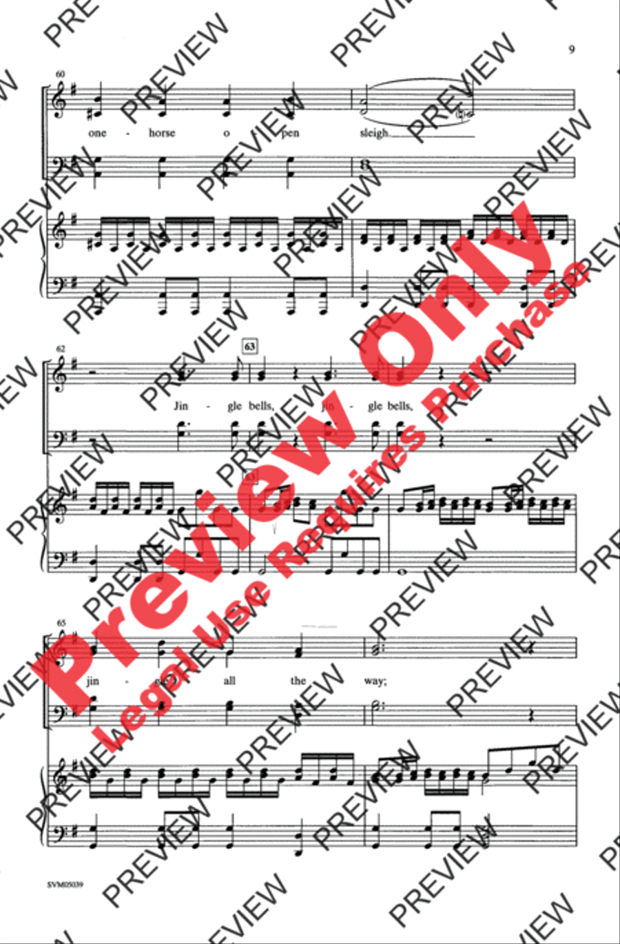 Christmas Goes Baroque Christmas Goes Baroque 4-Part scores gallery preview page 9