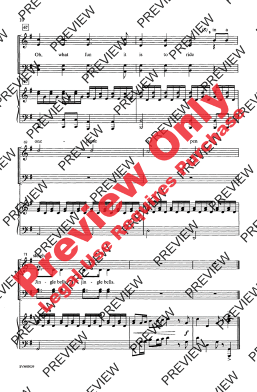 Christmas Goes Baroque Christmas Goes Baroque 4-Part scores gallery preview page 10