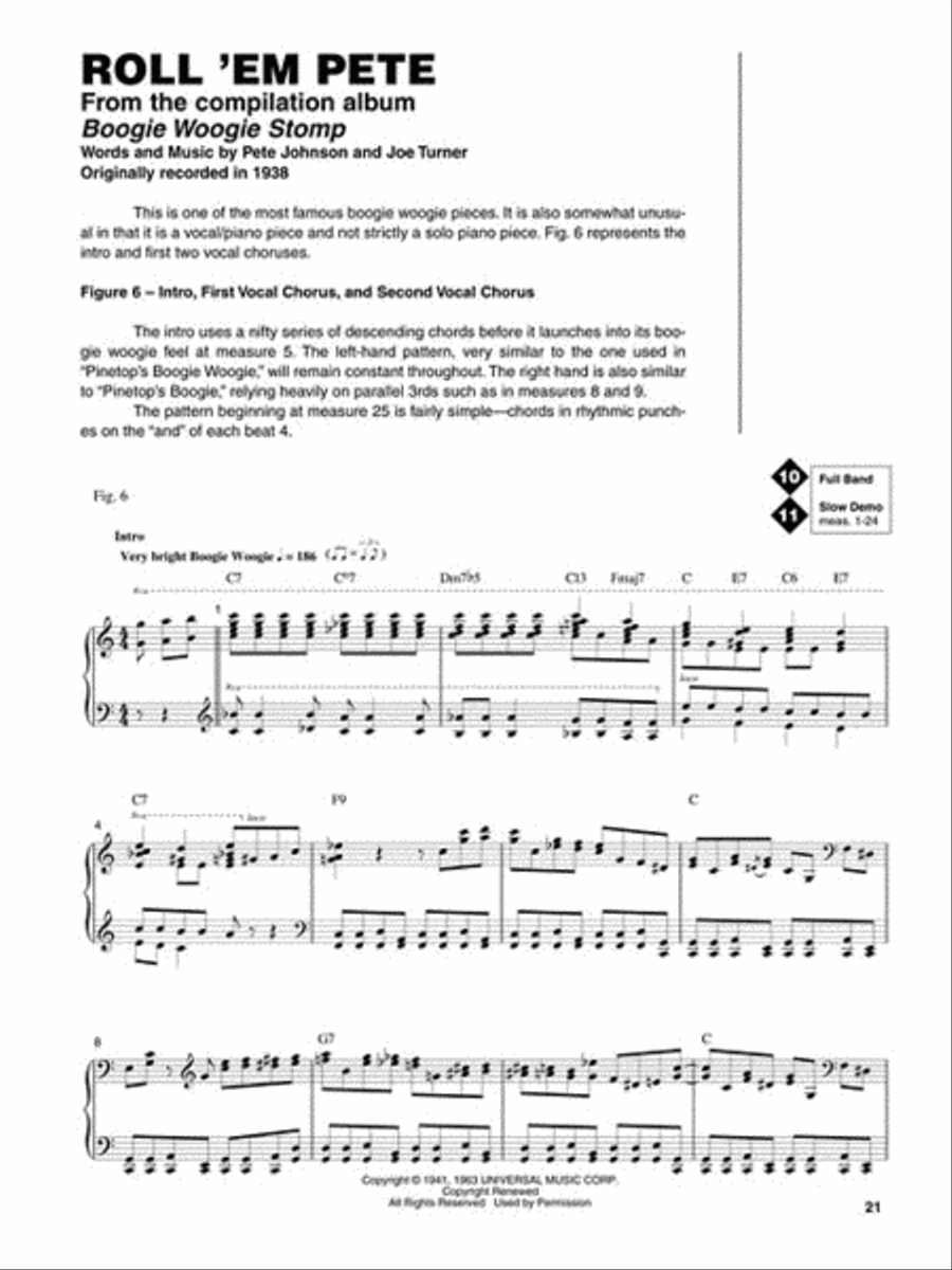 Best of Blues Piano Piano scores gallery preview page 3