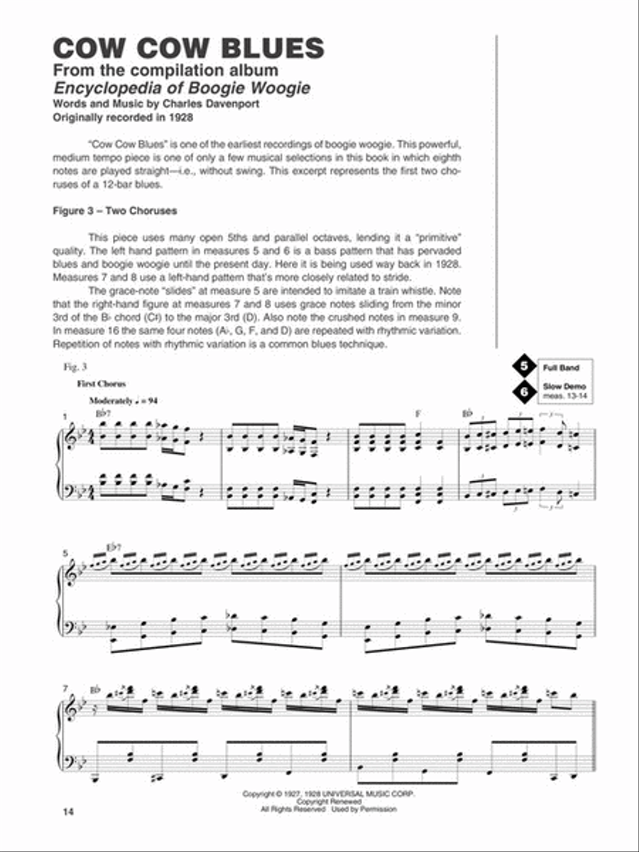 Best of Blues Piano Piano scores gallery preview page 5
