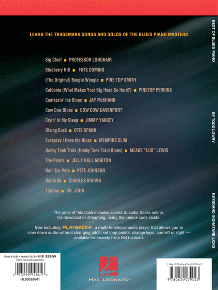 Best of Blues Piano Piano scores gallery preview page 7