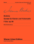 Sonata for piano and violoncello, F major, Op. 99 mini preview
