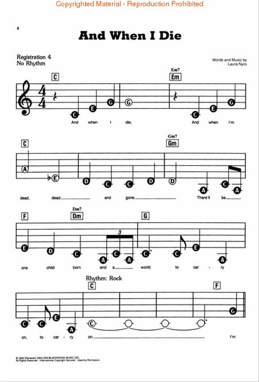 Essential Songs - The 1960s Electronic Keyboard scores gallery preview page 2