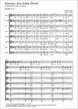 O hosanna, thou Son of David (Hosianna dem Sohne Davids)