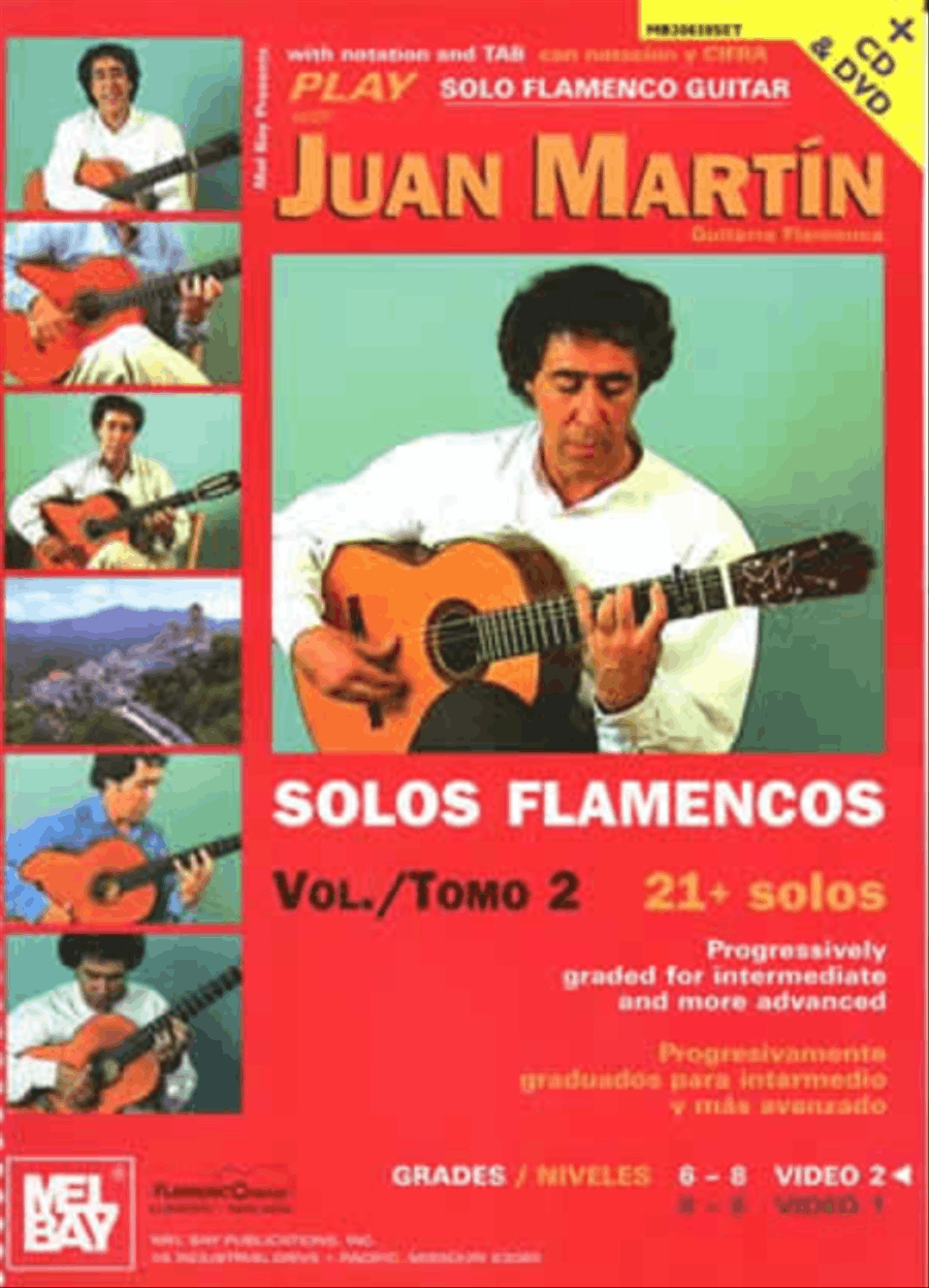 Play Solo Flamenco Guitar with Juan Martin Vol. 2-Guitarra Flamenca-21 Solos Acoustic Guitar scores gallery preview page 1