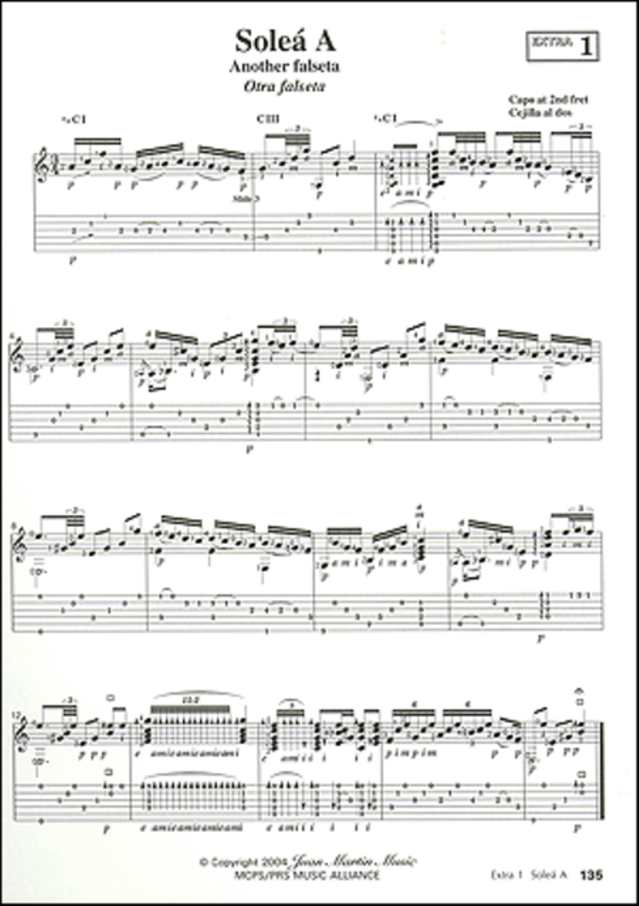 Play Solo Flamenco Guitar with Juan Martin Vol. 2-Guitarra Flamenca-21 Solos Acoustic Guitar scores gallery preview page 2