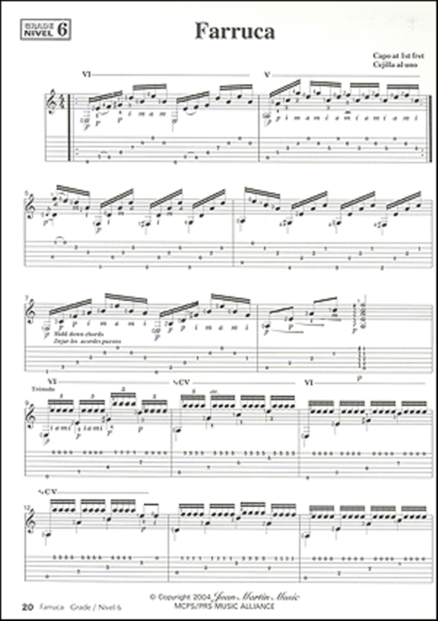 Play Solo Flamenco Guitar with Juan Martin Vol. 2-Guitarra Flamenca-21 Solos Acoustic Guitar scores gallery preview page 3