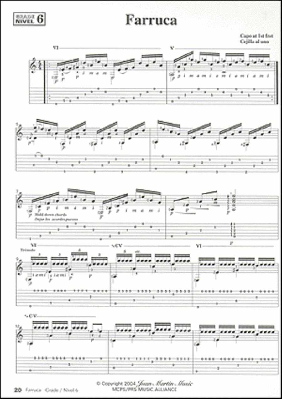 Play Solo Flamenco Guitar with Juan Martin Vol. 2-Guitarra Flamenca-21 Solos Acoustic Guitar scores gallery preview page 5