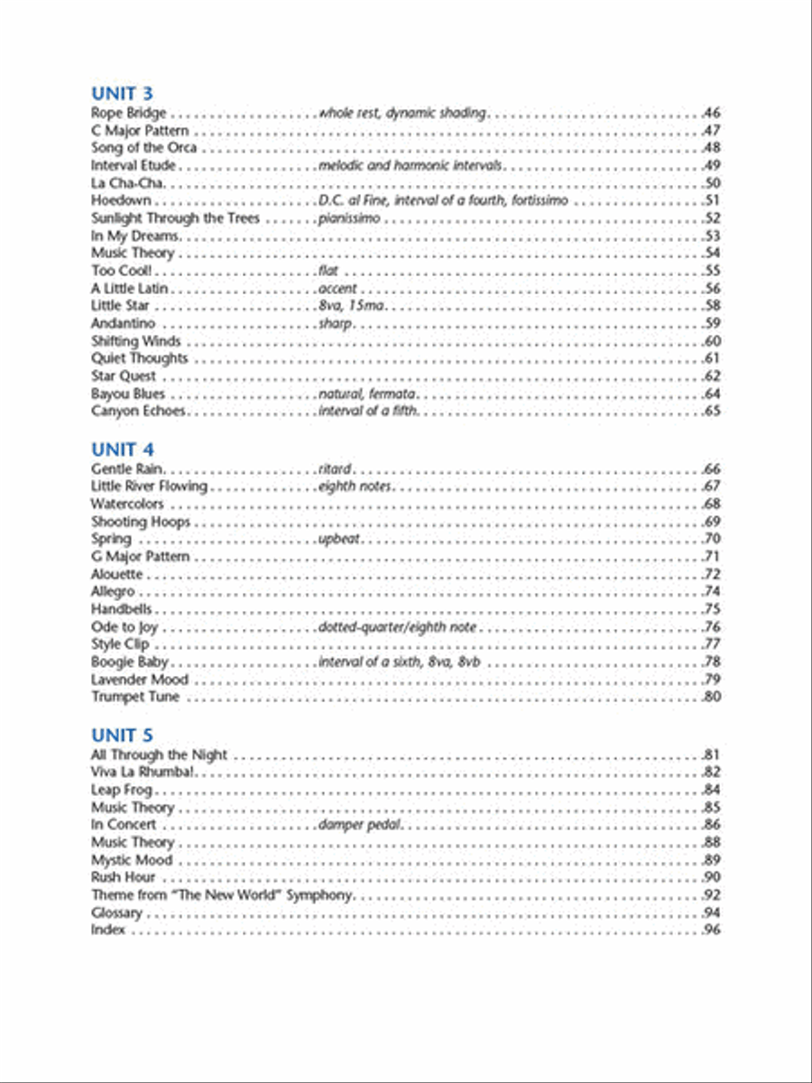 Hal Leonard Adult Piano Method – Book 1 Piano Method scores gallery preview page 3