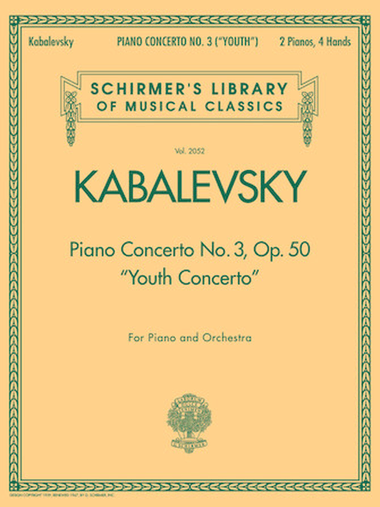 Piano Concerto No. 3, Op. 50 (“Youth Concerto”)