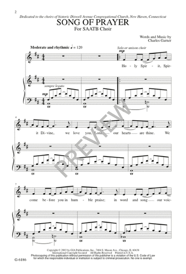 Song of Prayer