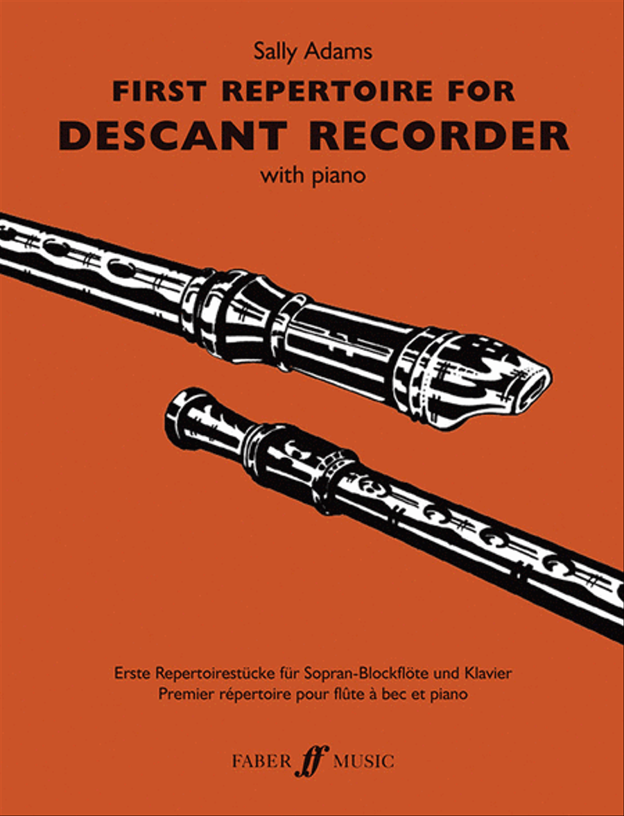 First Repertoire for Descant Recorder Soprano Recorder scores gallery preview page 1