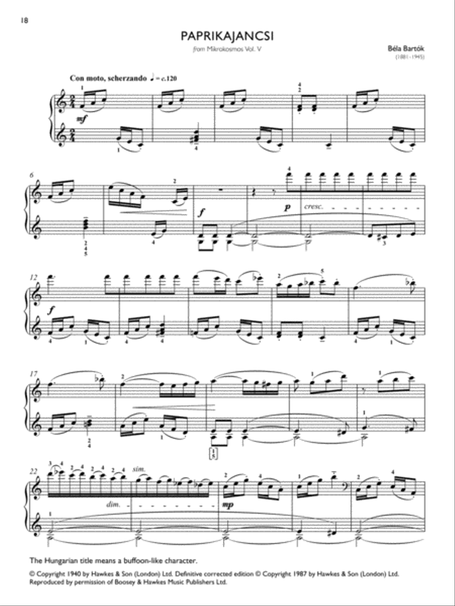 Twentieth Century Real Repertoire scores gallery preview page 3