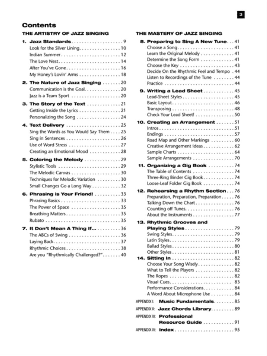 The Jazz Singer's Handbook Voice scores gallery preview page 2