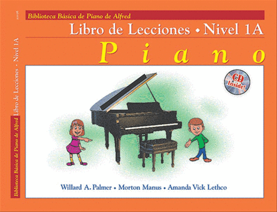 Alfred's Basic Piano Course - Lesson Book & CD Level 1A (Spanish Edition) Piano Method scores gallery preview page 1