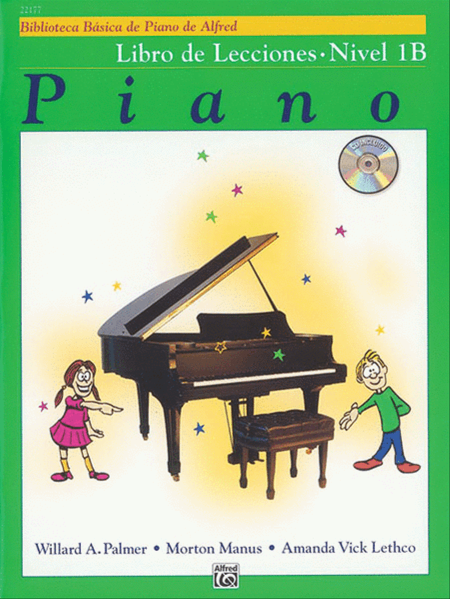 Alfred's Basic Piano Course - Level 1B Book & CD (Spanish Edition) Piano Method scores gallery preview page 1
