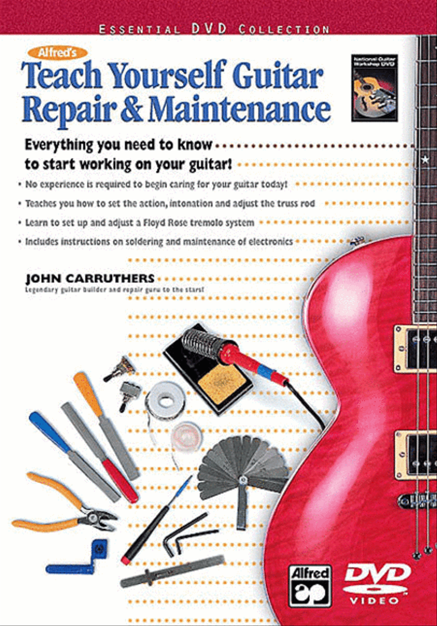 Alfred's Teach Yourself Guitar Repair & Maintenance Easy Guitar scores gallery preview page 1