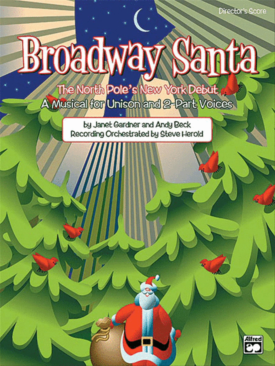 Broadway Santa - Performance Pack Choir scores gallery preview page 1