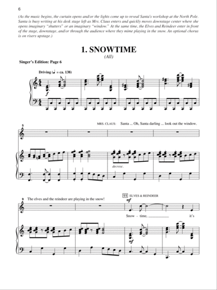 Broadway Santa - Performance Pack Choir scores gallery preview page 3