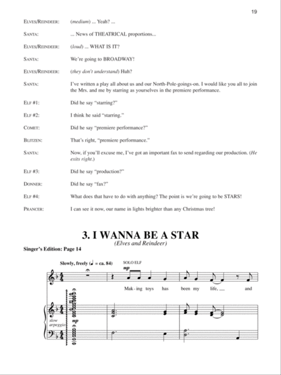 Broadway Santa - Performance Pack Choir scores gallery preview page 4
