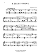 Robert Starer – Sketches in Color Piano scores gallery preview page 6