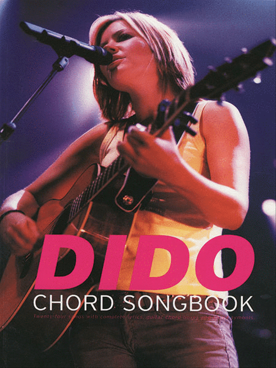 Dido -- Chord Songbook Acoustic Guitar scores gallery preview page 1