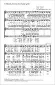O sinner, thy great sin bemoan (O Mensch, bewein dein Sunde gross)
